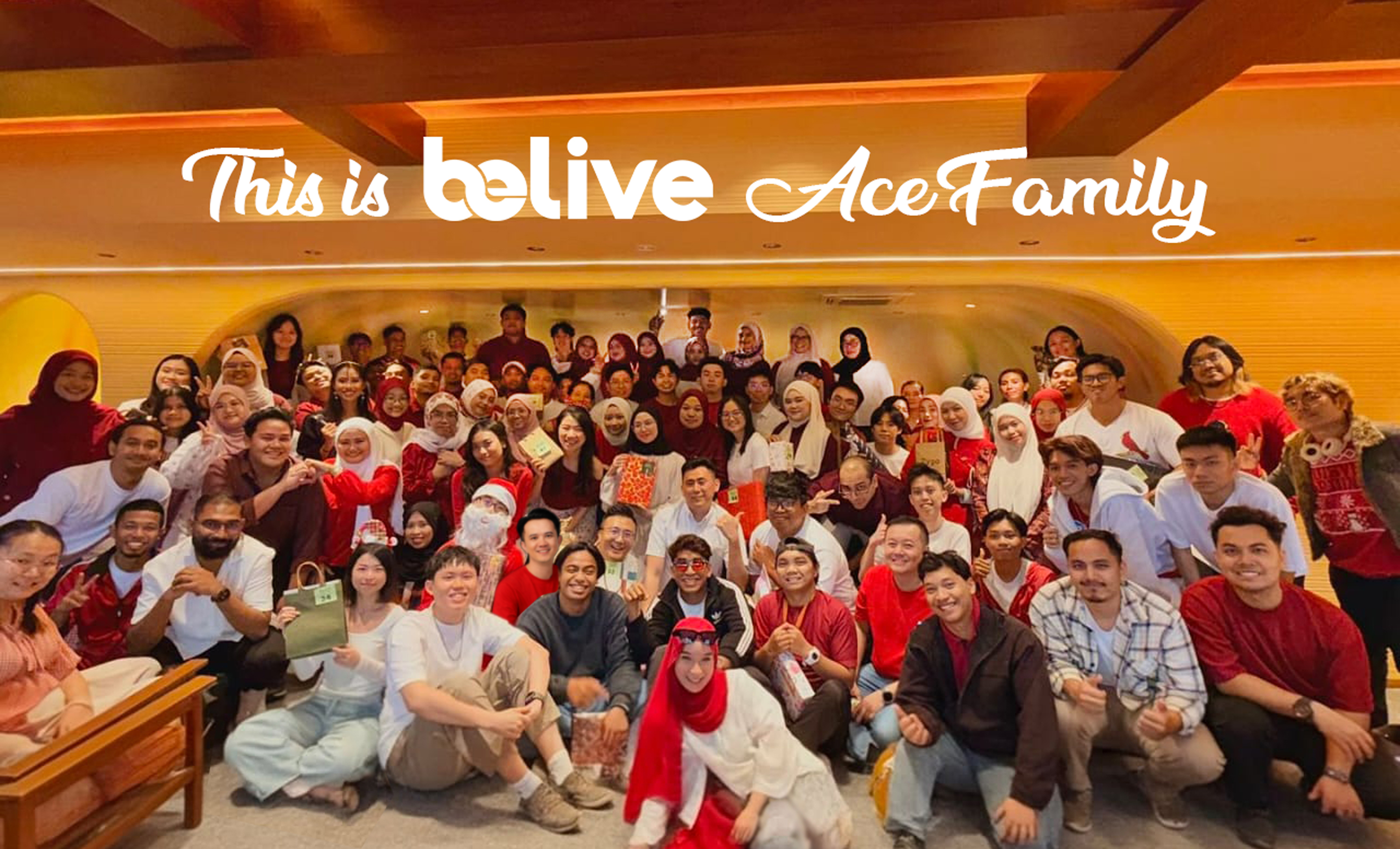 beLive team — Christmas 2025